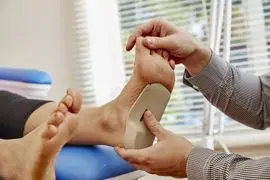 Bunion condition in the feet