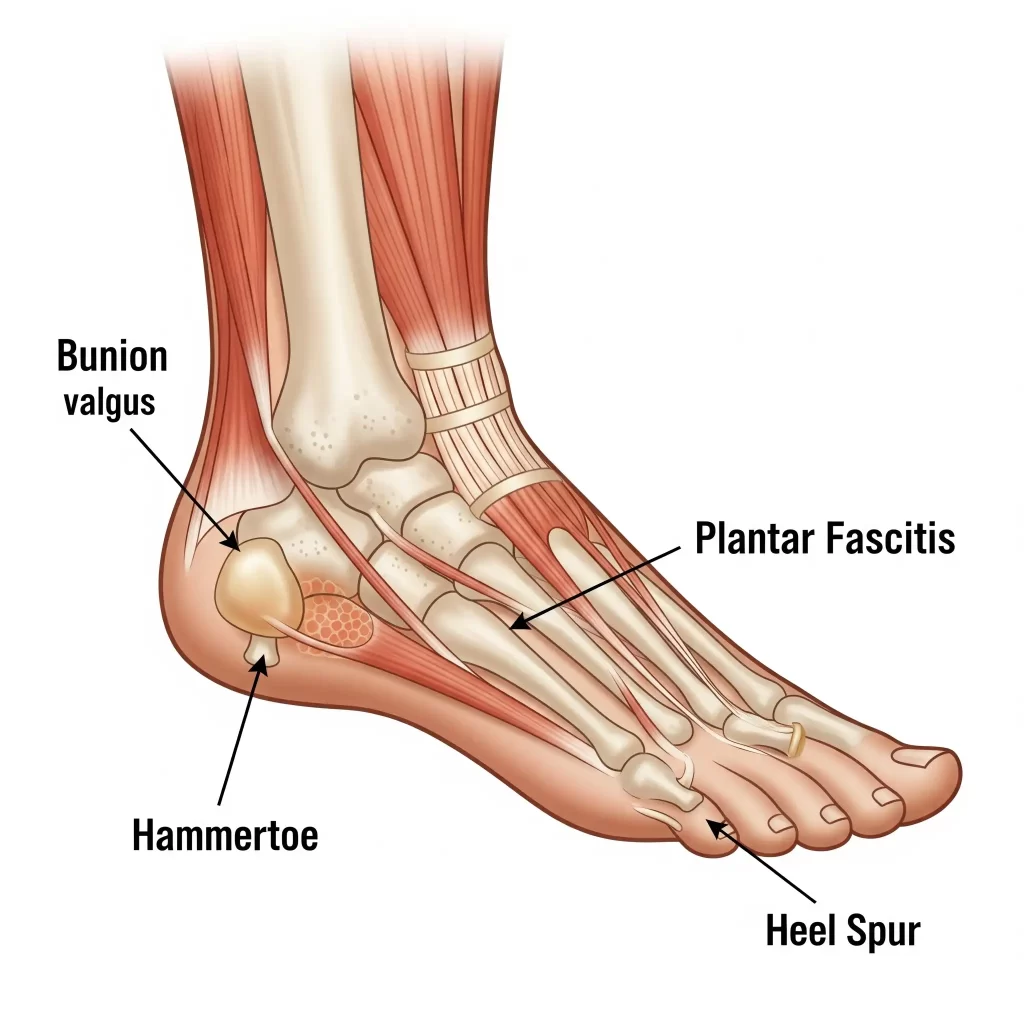 Top Foot Problems Treated by Podiatric Surgeon Palmdale